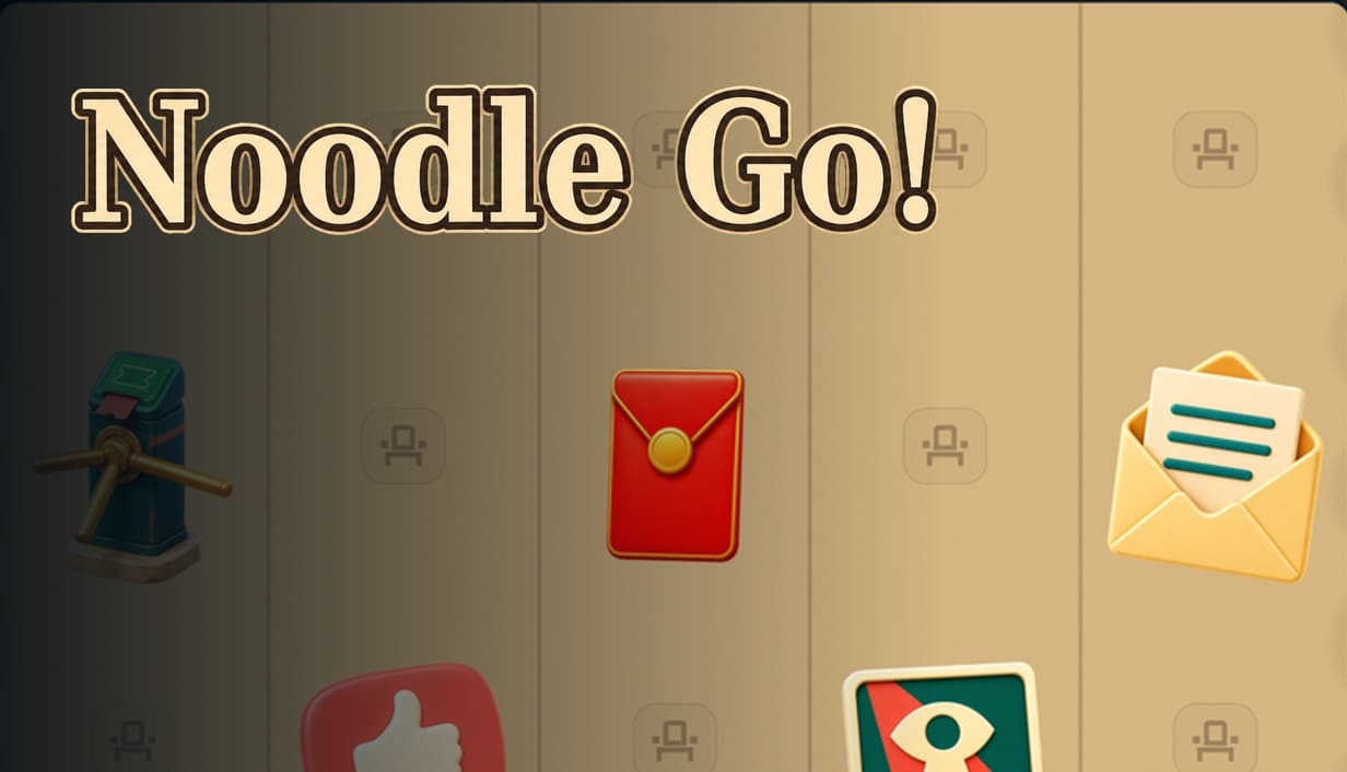 Noodle Go! cinema strategy game artwork